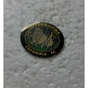 Riverbanks Columbia, SC Lapel Pie Tie Tack‎ Hat Travel Pin